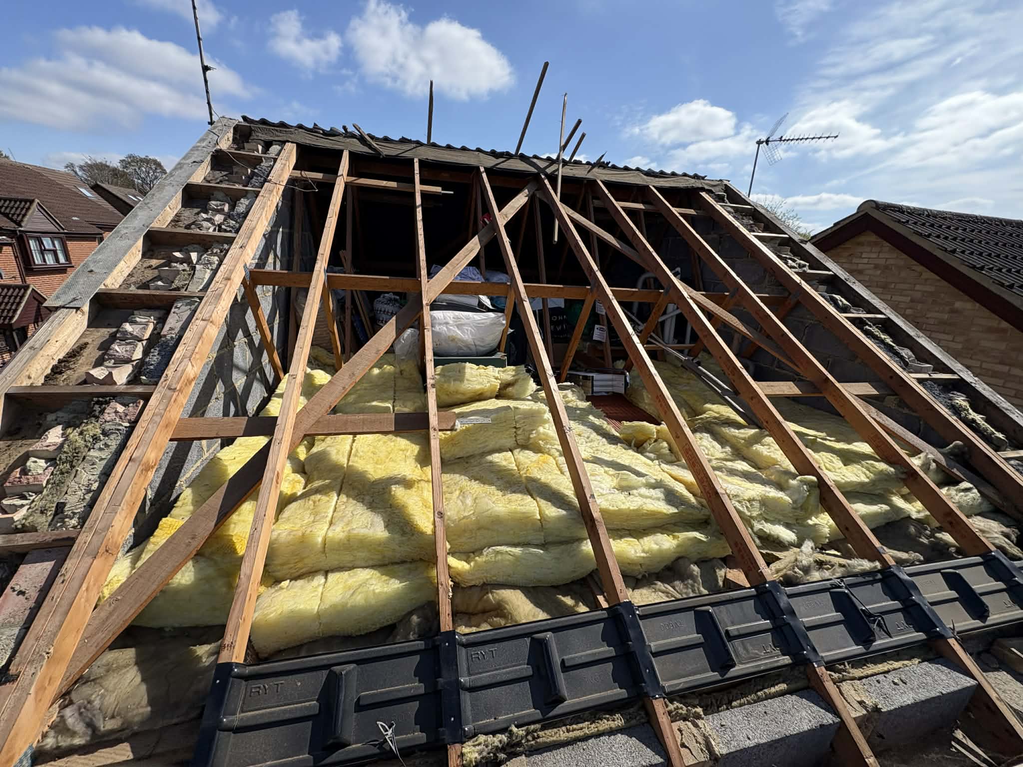 Roofing work by BSure